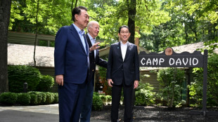 A Camp David, Biden célèbre une "nouvelle ère" avec Séoul et Tokyo