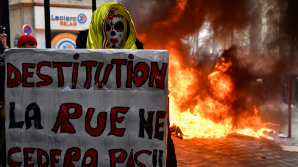 As Macron digs in, some French protesters support violent resistance