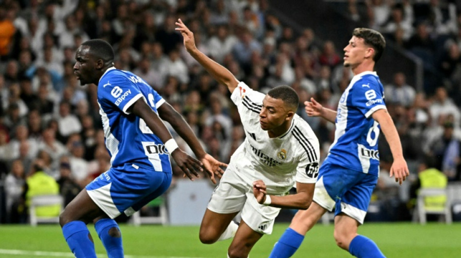 Mbappe strikes again as Madrid hold off Alaves