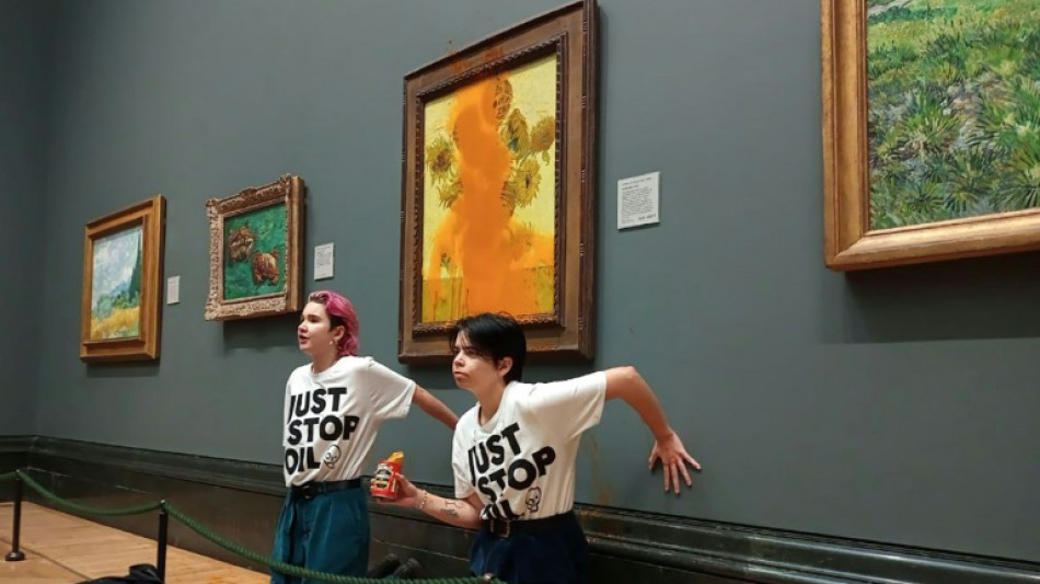 Climate activists jailed for throwing soup at Van Gogh's 'Sunflowers'