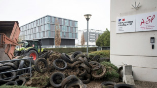 Des agriculteurs mobilisés près de Toulouse pour le versement de leurs aides PAC