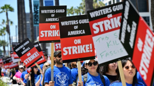 Picket lines in Hollywood as writers go on strike