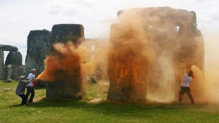 Stonehenge-Monument mit Farbpulver besprüht: Zwei Umweltaktivisten festgenommen