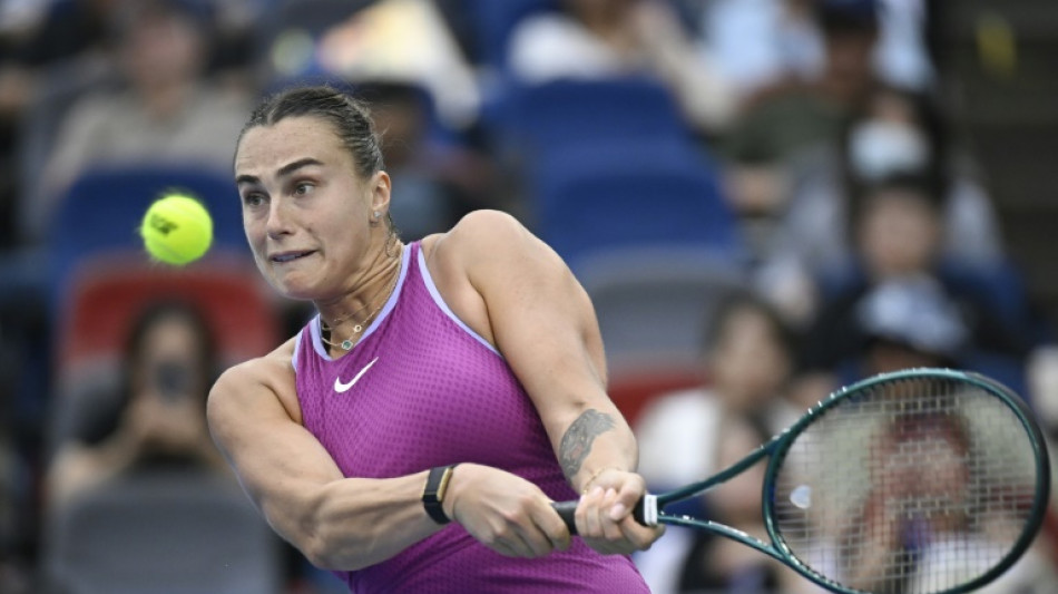 Sabalenka sets up Gauff showdown in Wuhan semis