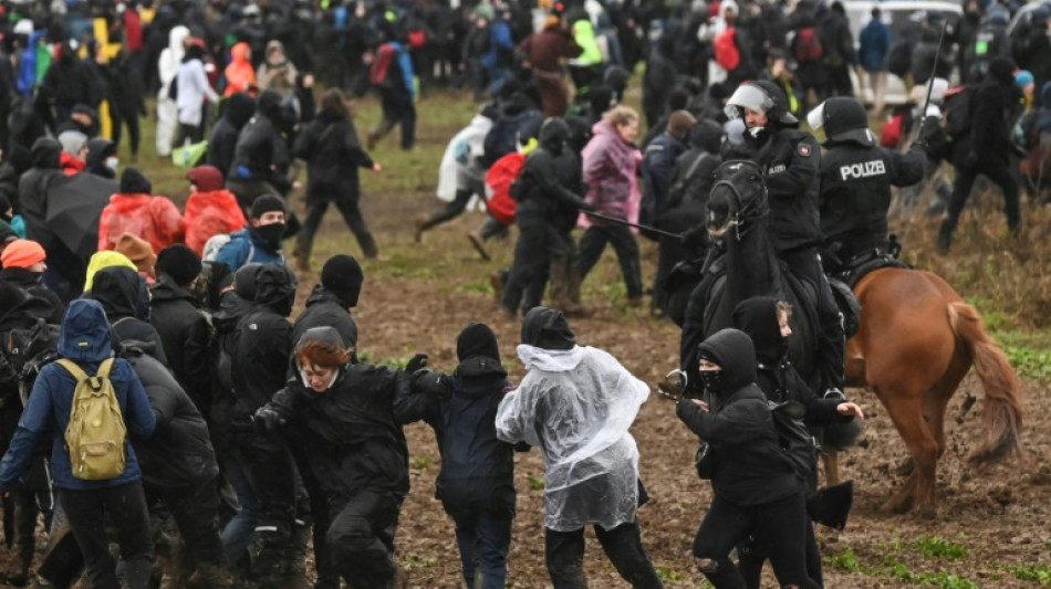 German police finish clearing site of violent anti-coal protests