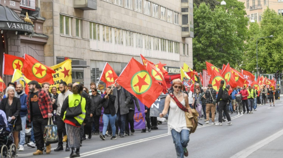 Hundreds protest Sweden's new anti-terror laws