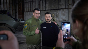 Zelensky visits Ukraine army positions near Bakhmut