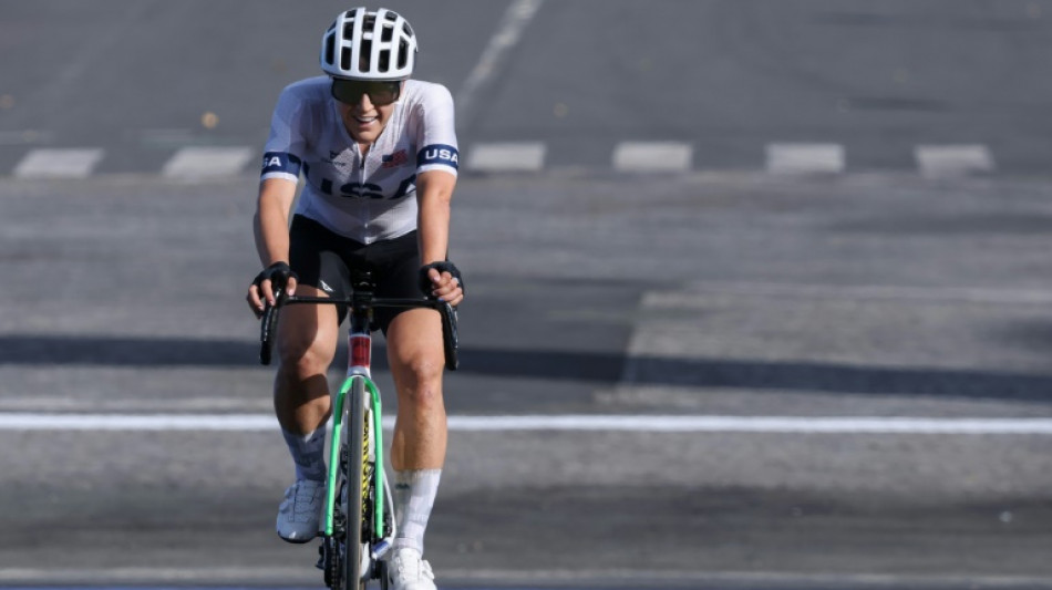 USA's Faulkner wins Olympic cycling road race gold