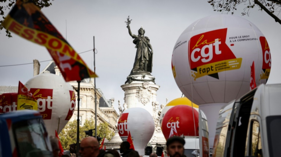 Une grève suivie à la RATP mais peu de manifestants CGT dans les rues