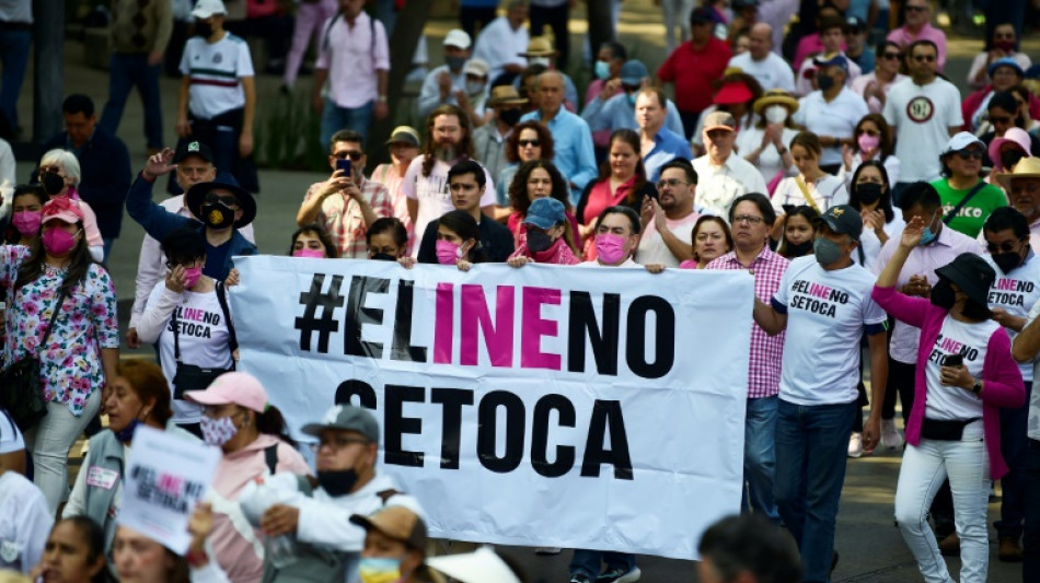 Mexico president slams mass protest against electoral reform