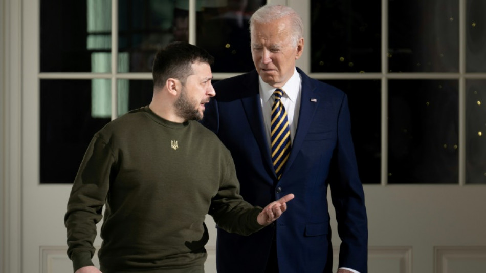 Biden tells Zelensky at White House: 'You will never stand alone'