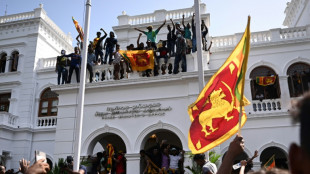 Sri Lanka leader flees to Singapore 