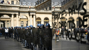 Turnout down at last France protests before pensions verdict