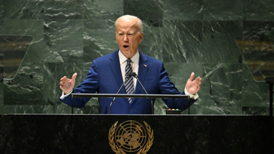 Biden fustige l'"agression russe" à l'ONU où les regards sont tournés vers Zelensky