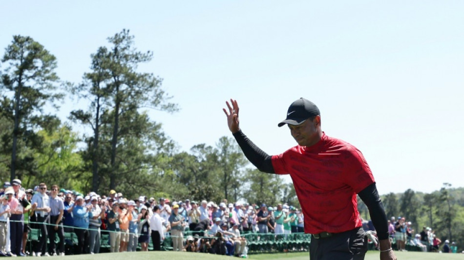 Tiger continues comeback from severe leg injuries at PGA