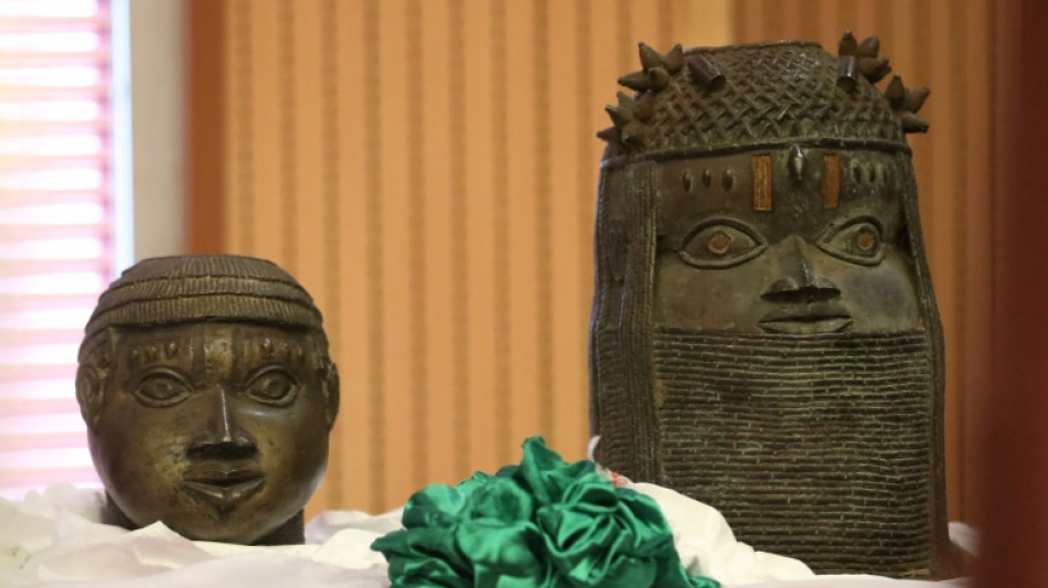 Germany hands back looted artefacts to Nigeria