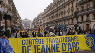 Environ 500 personnes commémorent Jeanne d'Arc à l'appel de l'Action française