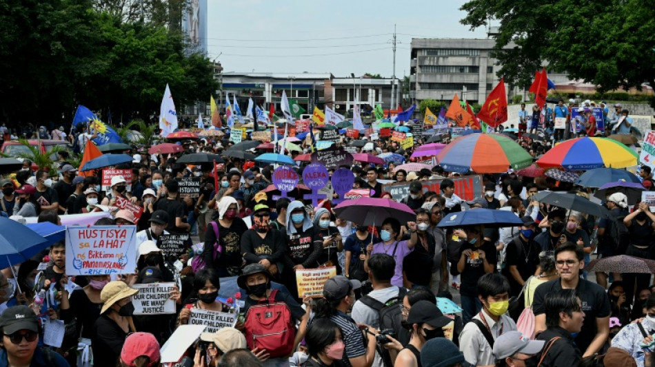 Philippine protesters celebrate 'People Power' ousting of Marcos Sr