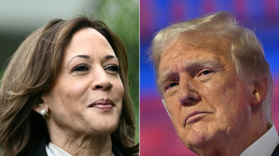 A deux jours d'un débat crucial, Harris et Trump au coude-à-coude dans les sondages 