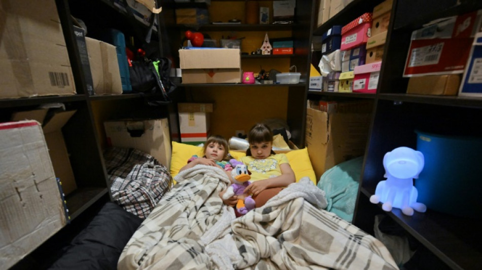 Sleeping in a closet: Kyiv adapts to Russian night strikes