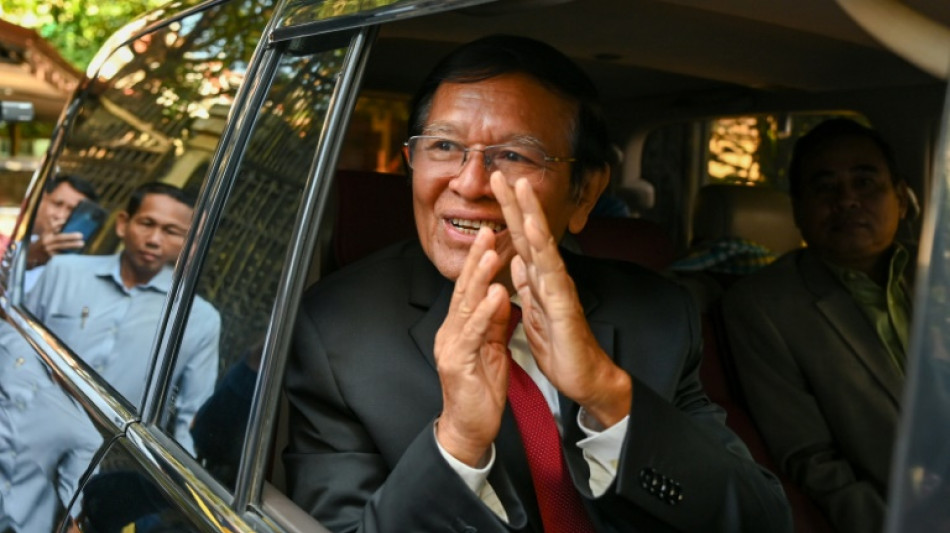 Cambodia opposition leader jailed 27 years for treason