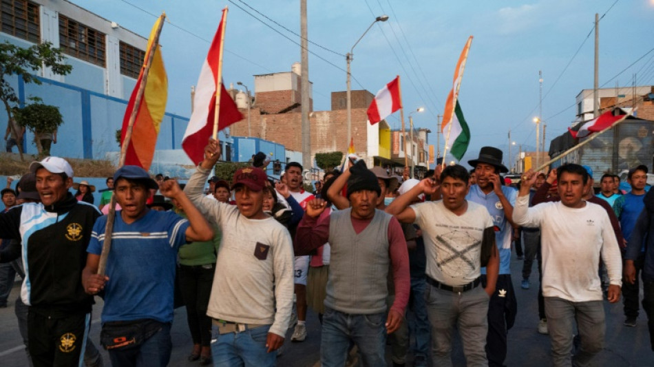 Peru peasants march to Lima, vowing to give lives for change