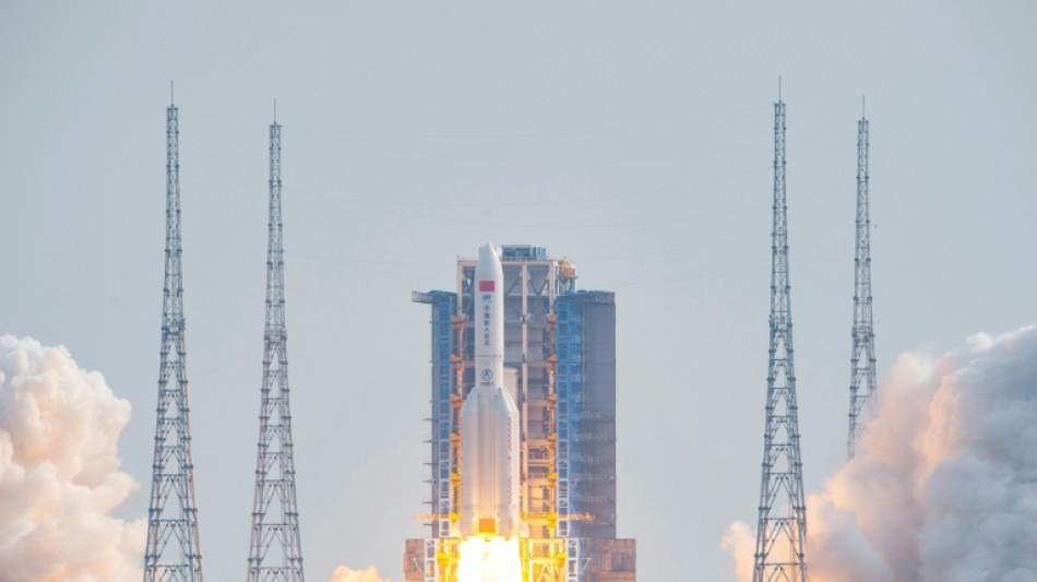 China lanza el último módulo de su estación espacial