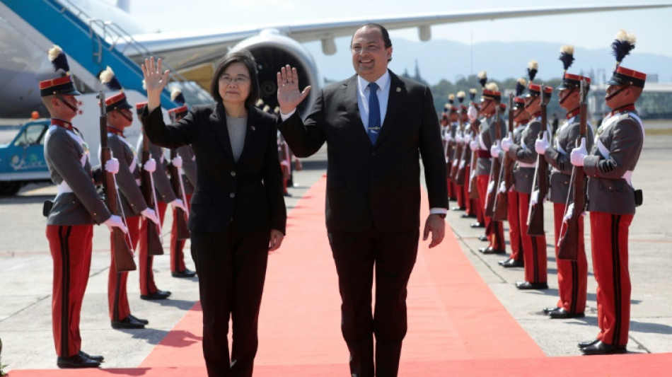 After contentious US visit, Taiwan's president arrives in C.America