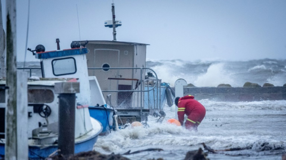 Inundaciones y cortes de luz en el norte de Europa por tormenta Babet