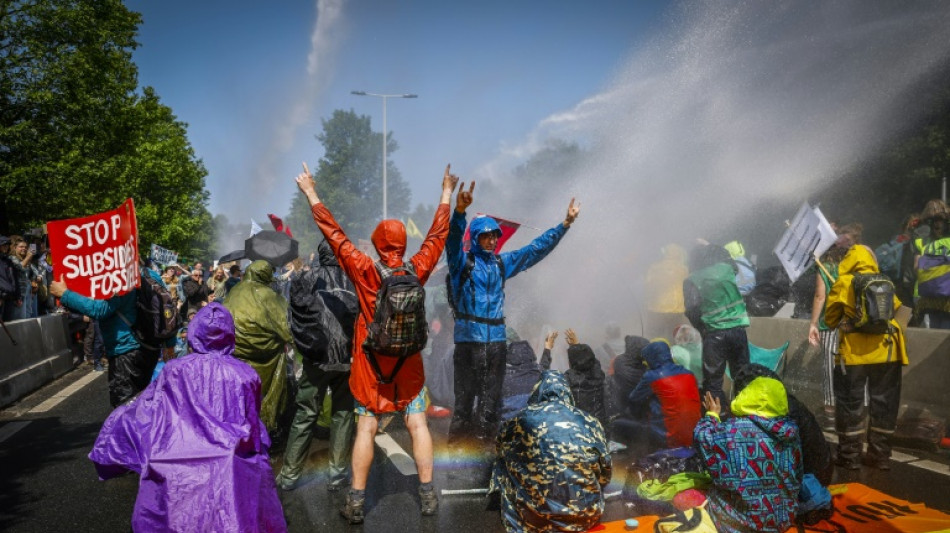 Over 1,500 arrested at climate protest in The Netherlands