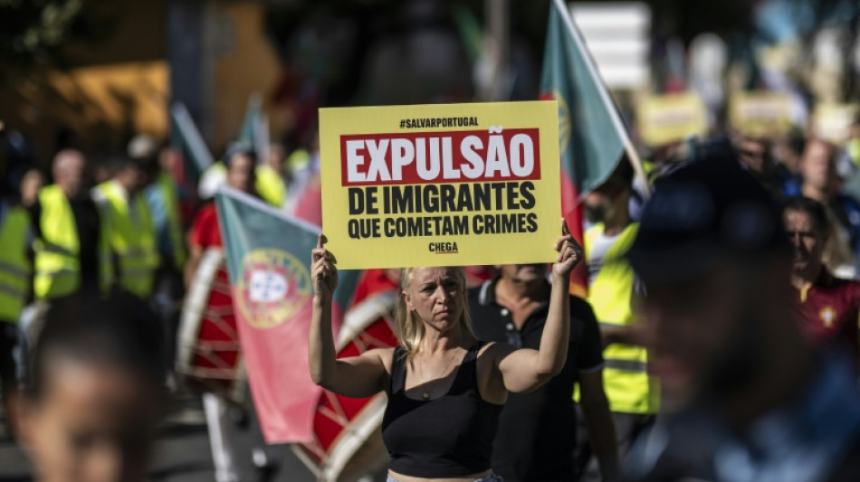 Miles de manifestantes en Lisboa contra "la inmigración descontrolada"