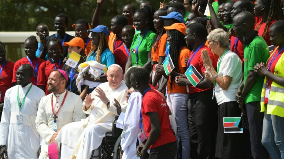 Soudan du Sud: cri d'alarme du pape pour rendre une "vie digne" aux déplacés