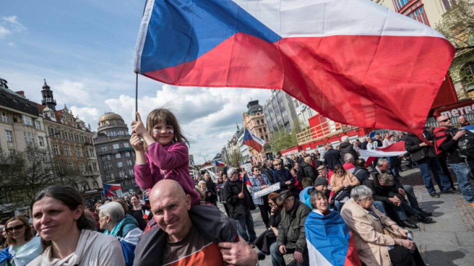 Thousands rally against Czech government in Prague