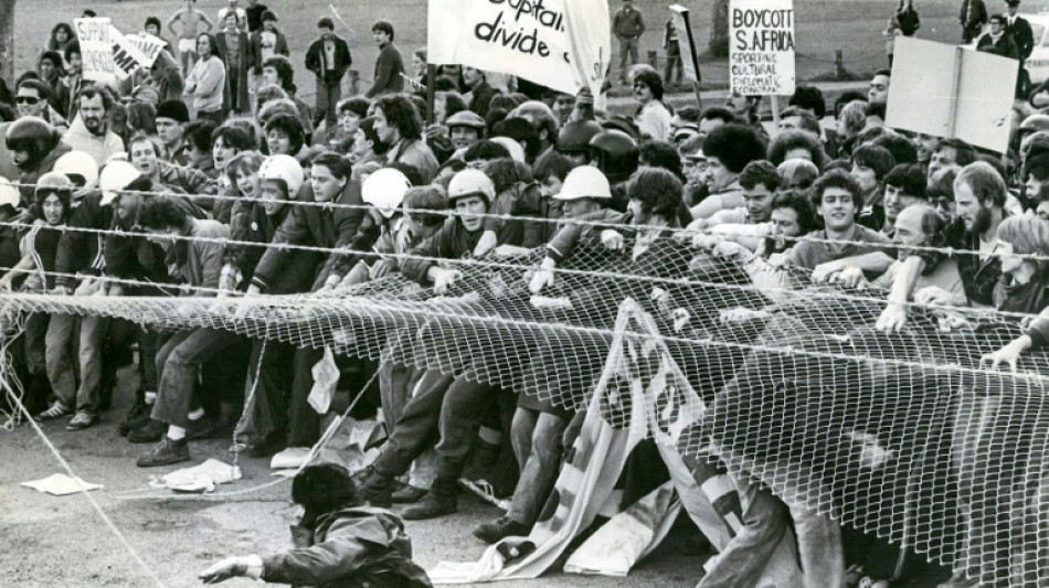 En 1981, la tournée houleuse de l'Afrique du Sud en Nouvelle-Zélande sur fond d'apartheid