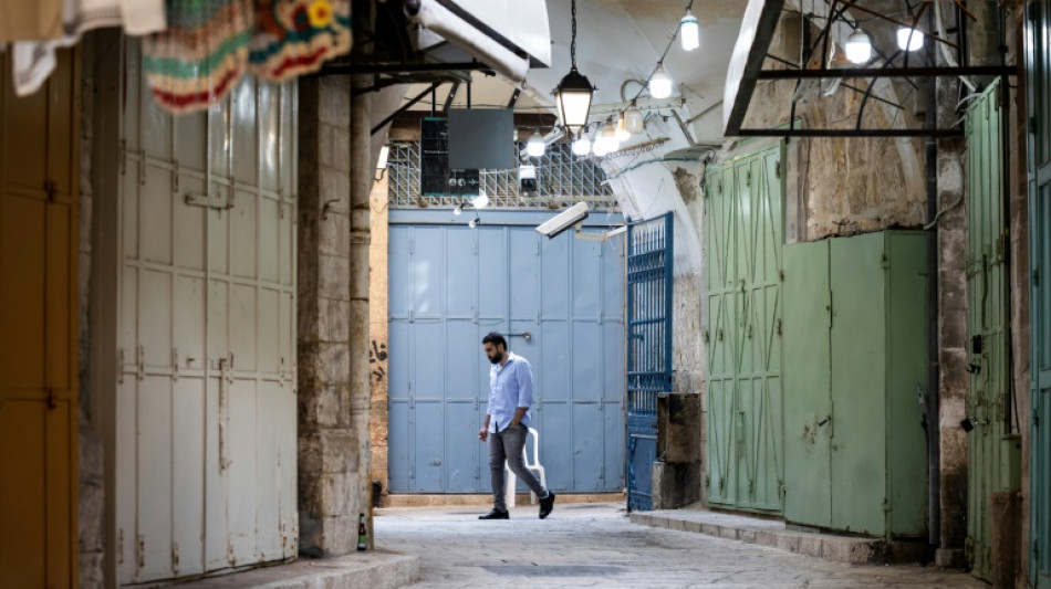 La Ciudad Vieja de Jerusalén se apaga a raíz de la guerra