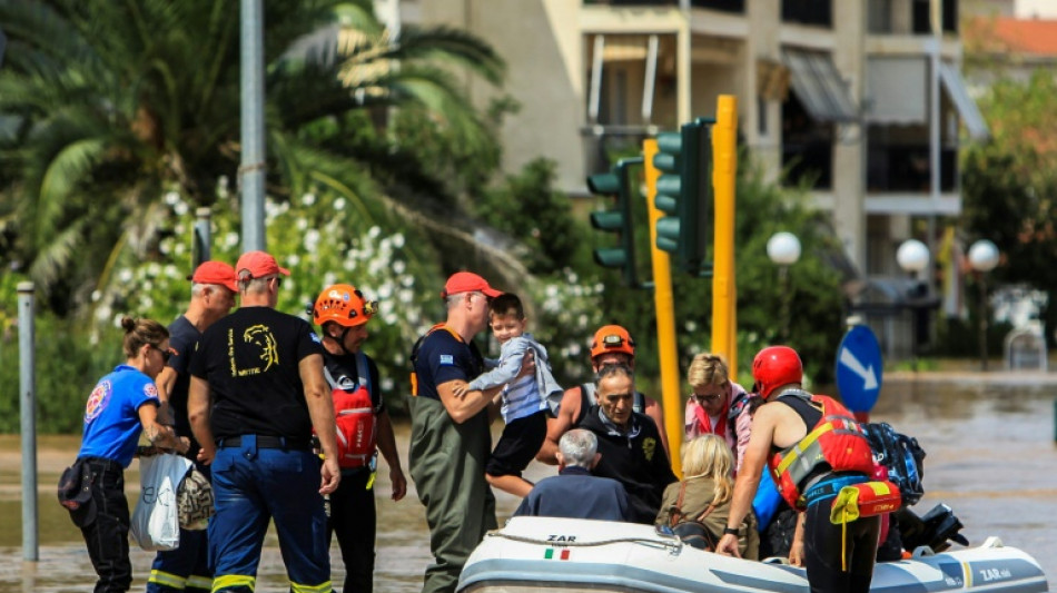 Rescues underway in flood-hit Greek towns as toll rises to 11