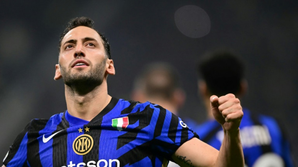 Calhanoglu fires Inter to Champions League win over angered Arsenal