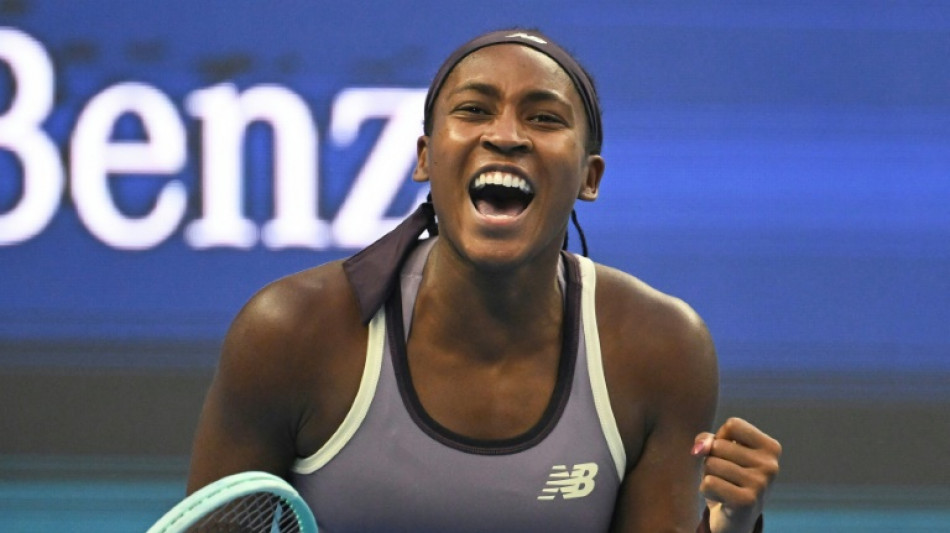 Gauff fights back to reach China Open final