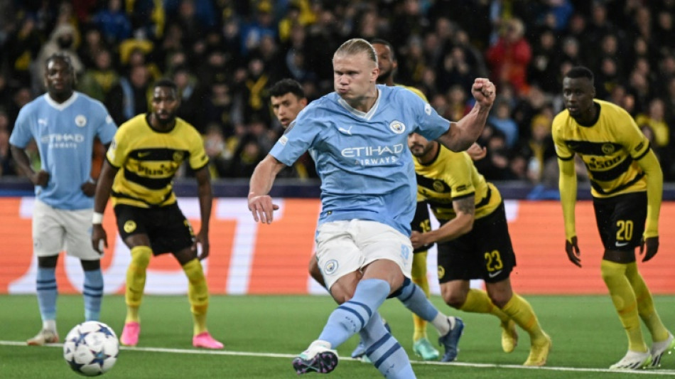 City vence com 2 gols de Haaland em sua visita ao Young Boys e lidera na Champions