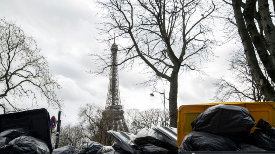 A Paris, capitale du tourisme mondial, on prend en photo les murs de poubelles