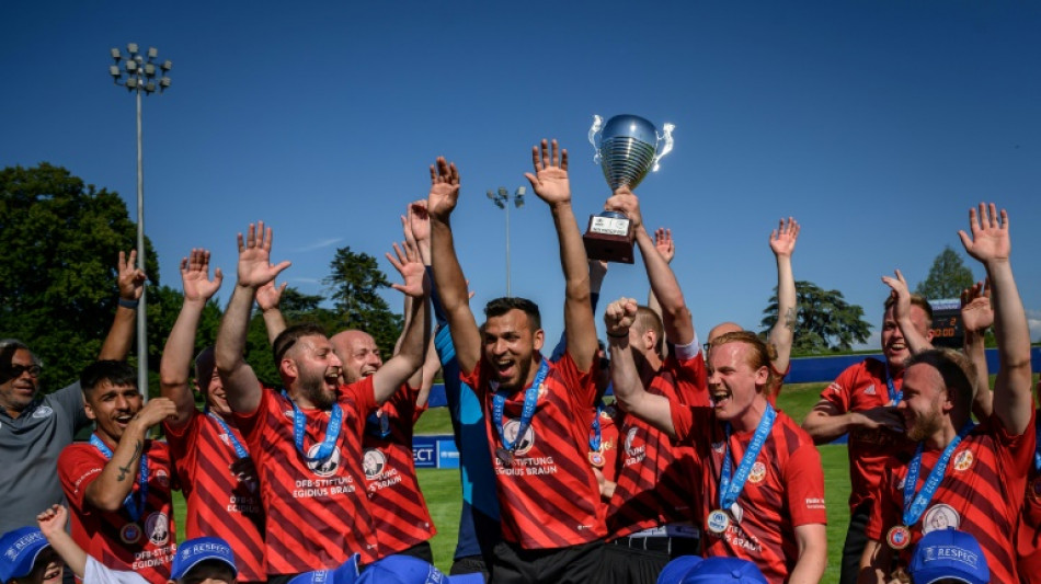 German club wins inaugural European refugee cup