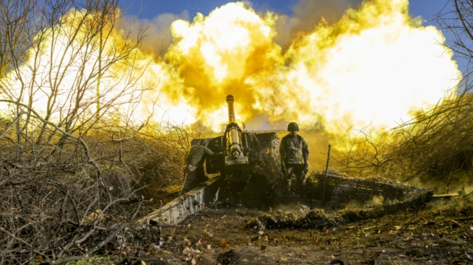 Little respite for Ukrainian artillery fighters near Bakhmut