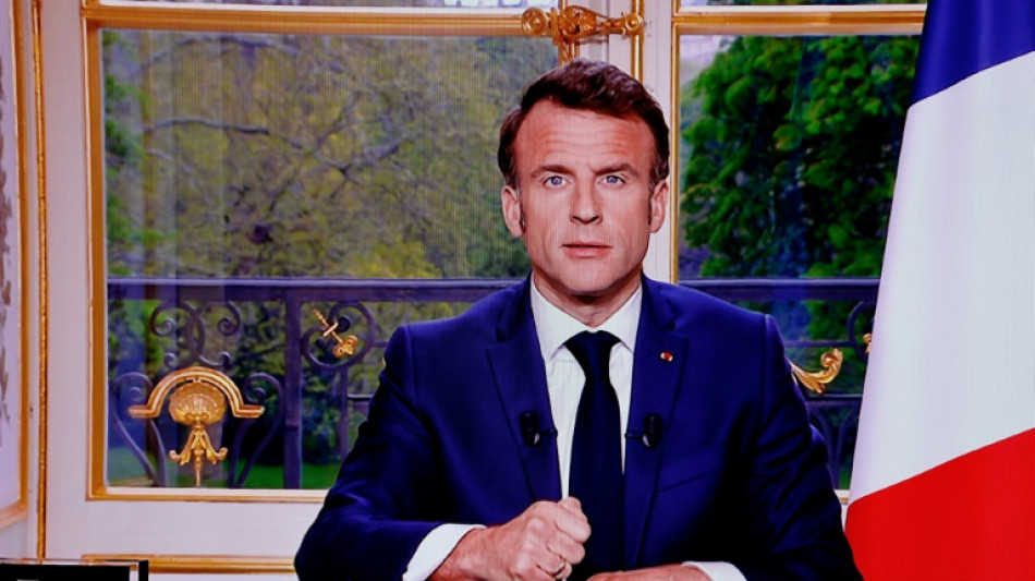 Macron defends pension reform, understands 'anger'