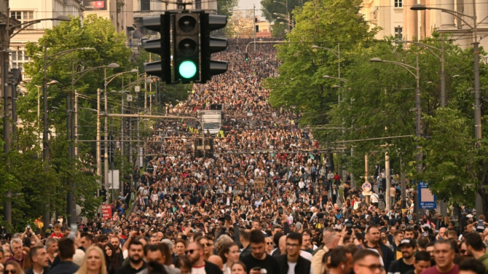 Serbian government under fire as shootings spark mass protests