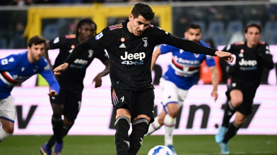 Morata double as Juve warm up for Villarreal with Sampdoria win