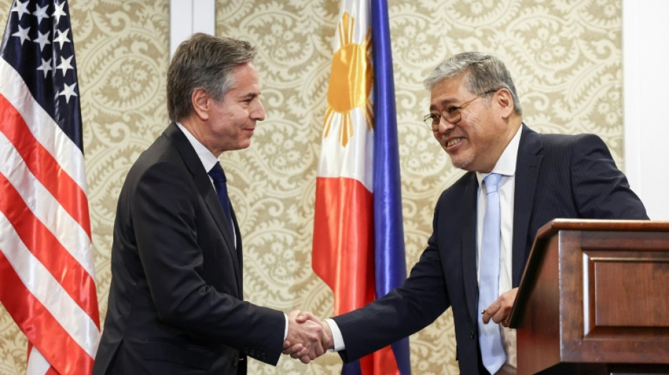 Blinken confirme l'engagement "à toute épreuve" de Washington à défendre les Philippines