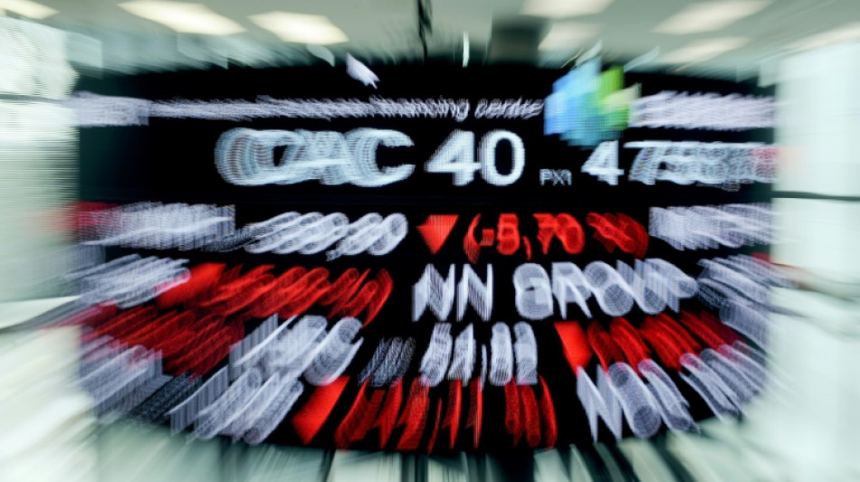 La Bourse de Paris termine en repli, pire semaine depuis presque deux mois