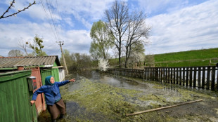 Guerra e inundaciones en  Demydivka, pequeña localidad cerca de Kiev