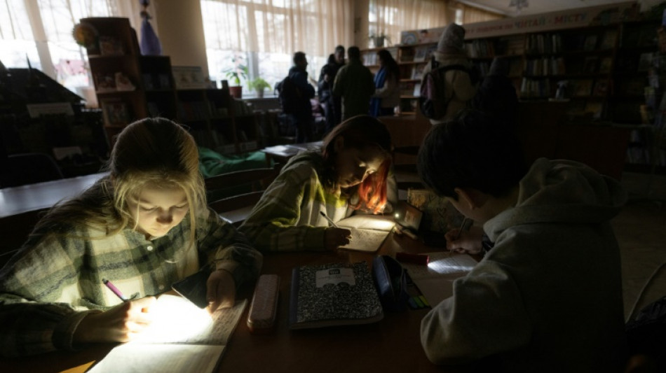 Library offers refuge and recovery in war-scarred Ukraine town