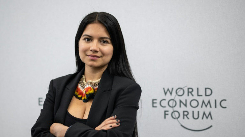 "Il y en a marre!" des énergies fossiles: l'appel de la militante équatorienne d'Amazonie Helena Gualinga à Davos